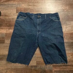 Distressed Baggy Dickies Jorts